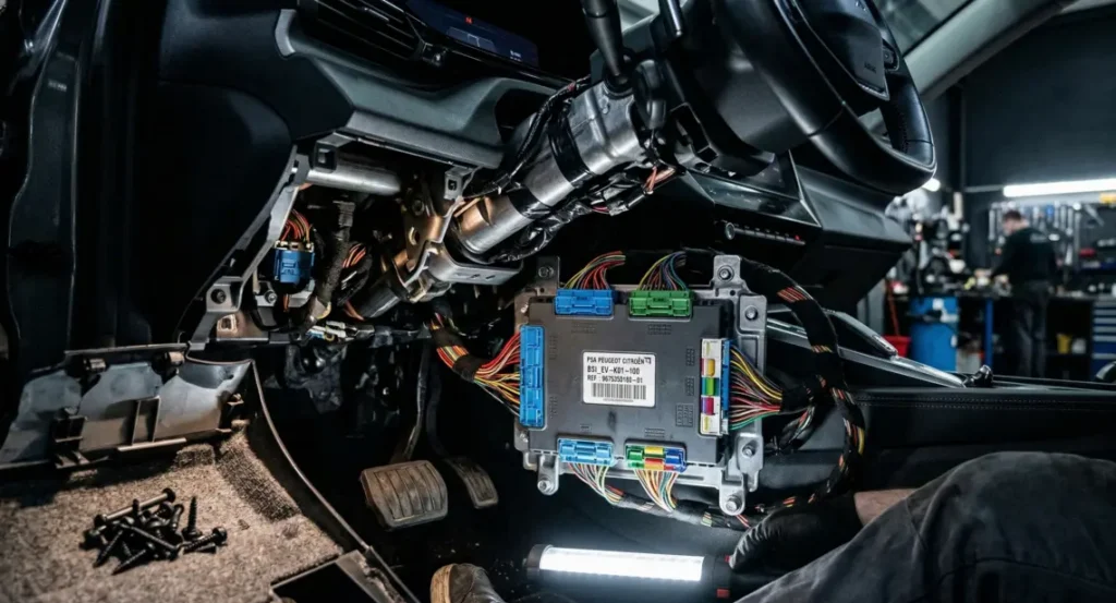 Code défaut B1602 : défaut interne BSI — Causes et solutions